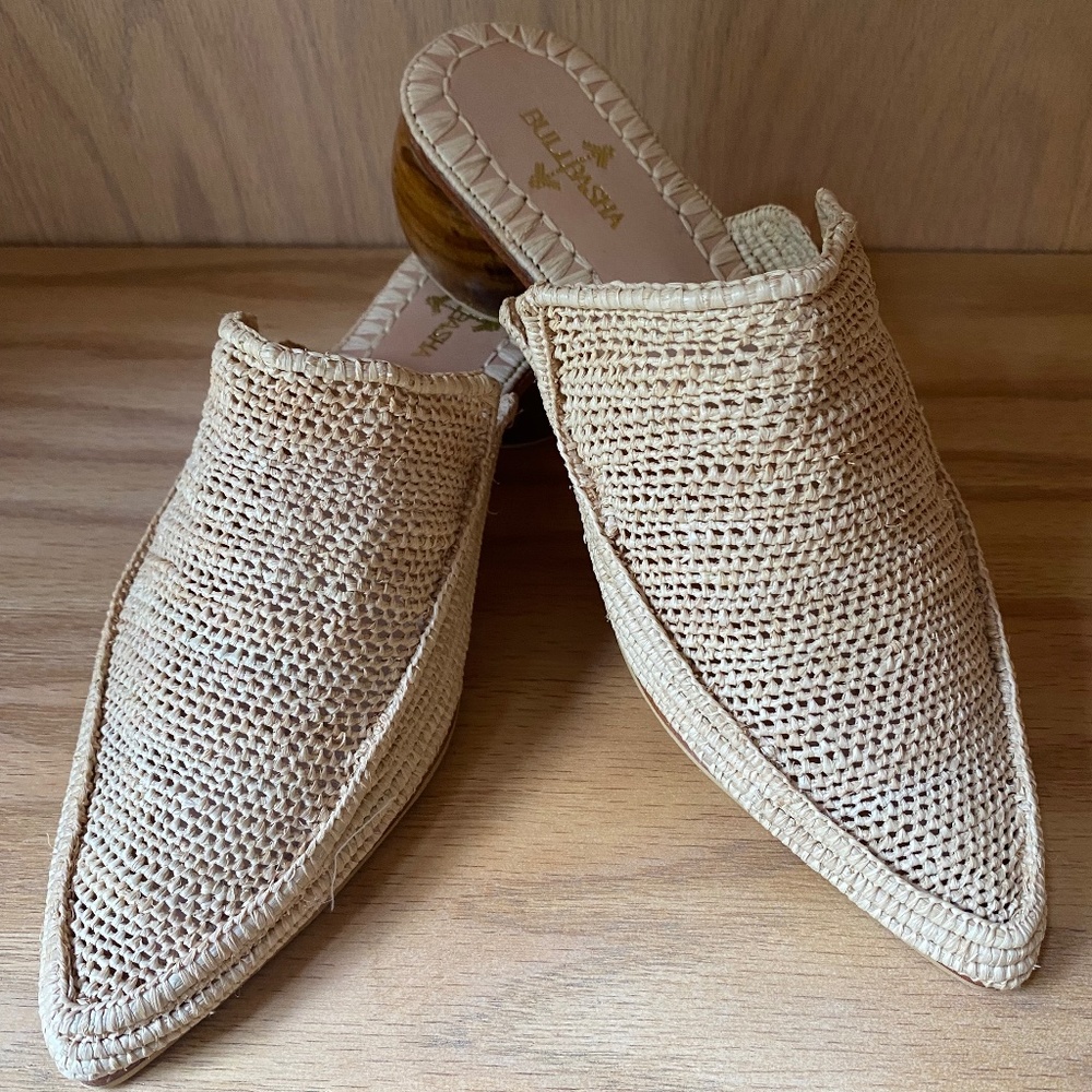Beautiful Handmade Bulibasha Izlan Mules Size 6.5